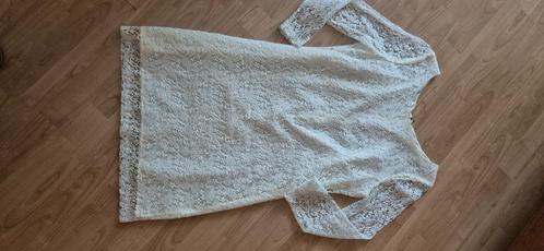 La Fee Maraboutee jurk NIEUWSTAAT maat 40 / 42 TROUWJURK, Kleding | Dames, Jurken, Zo goed als nieuw, Maat 38/40 (M), Wit, Knielengte