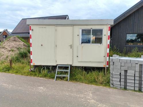 Schaftkeet met kenteken, Doe-het-zelf en Verbouw, Bouwketen en Schaftketen, Gebruikt, Ophalen