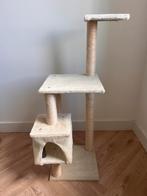 Krabpaal kat 104 cm creme, Ophalen, Zo goed als nieuw
