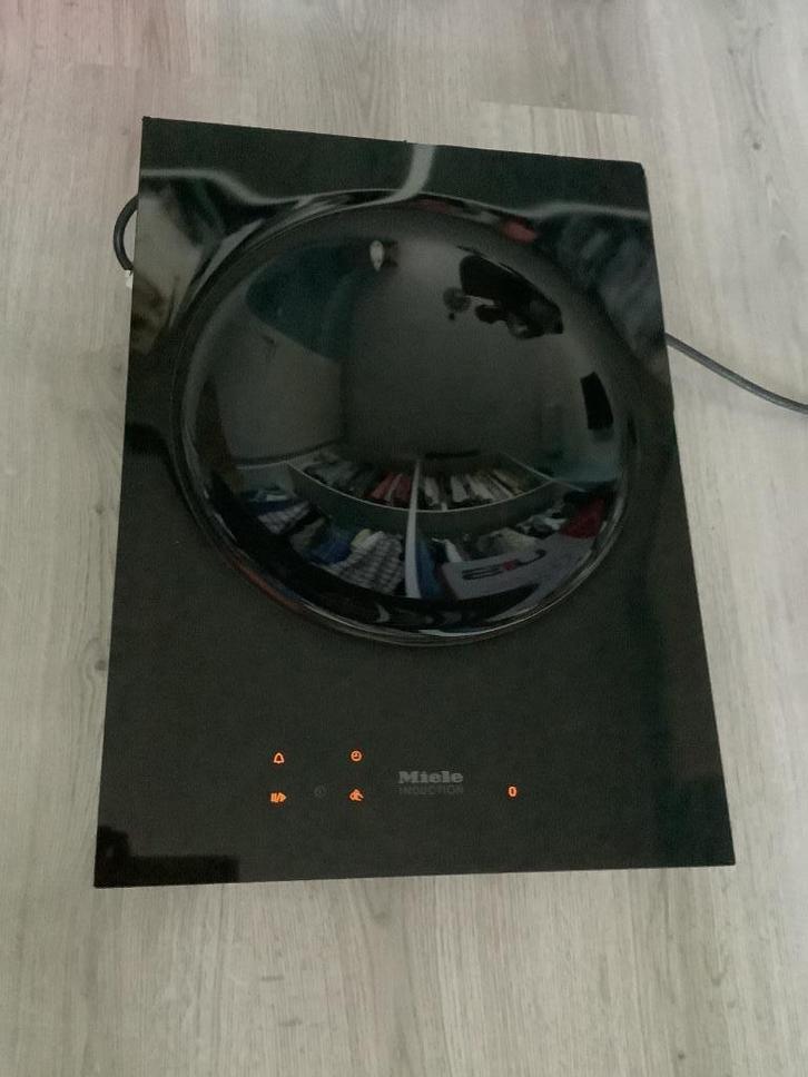 Miele Smartline Inductie Wokplaat, Witgoed en Apparatuur, Kookplaten, Gebruikt, Inbouw, Inductie, 3 kookzones of minder, Energieklasse A of zuiniger