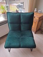 Comfortabele groene stoel  BIEDEN MAG!, Ophalen, Minder dan 50 cm, Minder dan 75 cm, Zo goed als nieuw