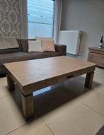Salontafel KAPRUN, Ophalen, 50 tot 75 cm, Eikenhout, Zo goed als nieuw