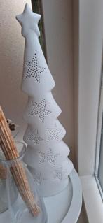 Kerst kerstboom wit porselein ster 40 cm €7,50, Ophalen