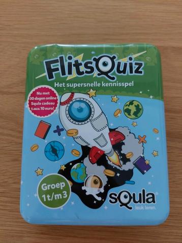Squla flitsquiz groep 1 t/m 3 beschikbaar voor biedingen