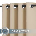 Buitengordijn Ondoorzichtig Patio Pergola Ringen 132 X 243cm, 200 cm of meer, Nieuw, Ophalen of Verzenden, H