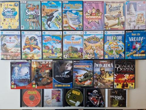 25 PC games voor €10,-, Spelcomputers en Games, Games | Pc, Gebruikt, 1 speler, Eén computer, Verzenden