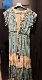 Ibiza Jurk met Print - Zomerse Stijl, Ophalen, Blauw, Maat 42/44 (L), Nieuw