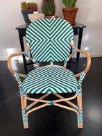 Gevlochten bistro stoel, Ophalen, Zo goed als nieuw, Kunststof