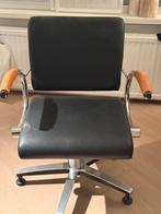 Kapperstoel met Pomp - Zwart, Huis en Inrichting, Bureaustoelen, Ophalen, Gebruikt, Zwart, Bureaustoel