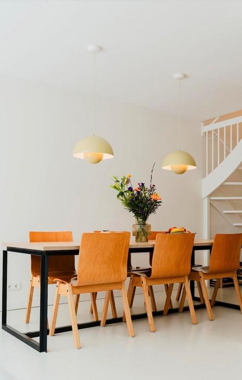 Eettafel - 6 persoons - op maat gemaakt, Huis en Inrichting, Tafels | Eettafels, Zo goed als nieuw, Ophalen of Verzenden