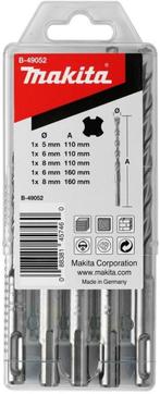 Borenset SDS Beton/Steen Makita 2 sets, Boor- en/of Breekhamer, -, -, Nieuw