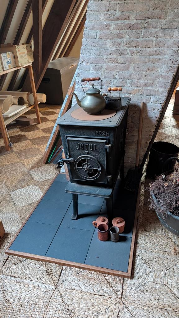 Jøtul 602 Houtkachel - Klassieker! Nauwelijks gebruikt, Antiek en Kunst, Antiek | Koper en Brons, Ophalen