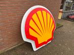 Vintage Shell Reclamebord / Lichtbak XL, Verzamelen, Ophalen, Reclamebord, Gebruikt, .