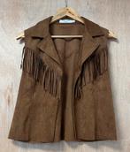 Costes Rebel Suedine Fringe gilet cowboy style - Maat M, Maat 38/40 (M), Bruin, Ophalen of Verzenden, Zo goed als nieuw