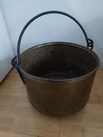 Mooie messing ketel - decoratie, plantenpot, kampvuur, Ophalen