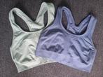 2 sport BH's, Ophalen of Verzenden, Blauw, BH
