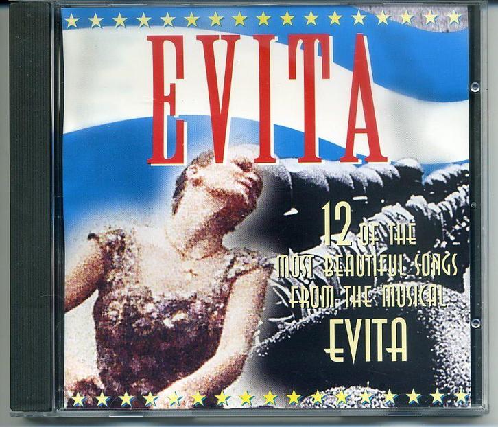 12 Of The Most Beautiful Songs From The Musical EVITA ZGAN, Cd's en Dvd's, Cd's | Filmmuziek en Soundtracks, Zo goed als nieuw