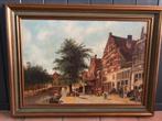 Schilderij 80x60 vm. van Kinsbergen, Antiek en Kunst, Kunst | Schilderijen | Klassiek, Ophalen