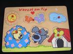 woezel en pip houten puzzel 2,=, Ophalen of Verzenden, Zo goed als nieuw, Overige typen