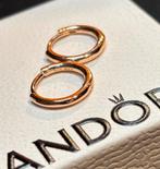 Pandora Oorbellen Rosé Goud 10/12mm, Sieraden, Tassen en Uiterlijk, Oorbellen, Ophalen of Verzenden, Zo goed als nieuw, Goud
