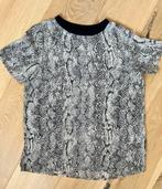 Slangenprint top XS, Zwart, Ophalen of Verzenden, Zo goed als nieuw, Korte mouw