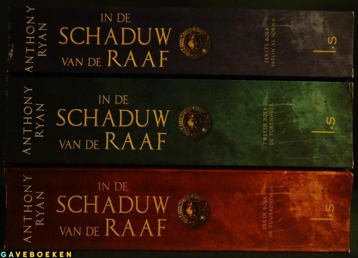 In De Schaduw Van De Raaf - Anthony Ryan - Luitingh Sijthoff, Boeken, Fantasy, Gelezen, Ophalen of Verzenden