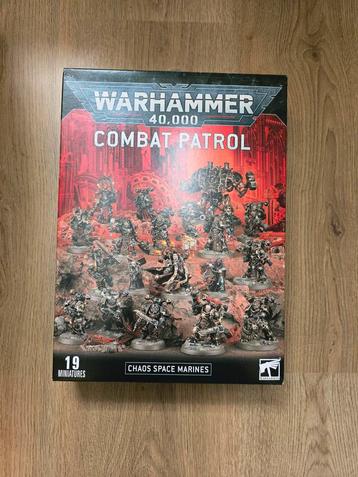 Chaos space marines combat patrol Warhammer 40k  beschikbaar voor biedingen