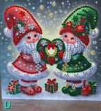 Diamond painting dubbele Kerstkaarten, Hobby en Vrije tijd, Kaarten | Zelfgemaakt, Ophalen of Verzenden, Nieuw, Kerst