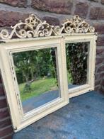brocante spiegelset, Minder dan 50 cm, Gebruikt, Ophalen of Verzenden, Minder dan 100 cm