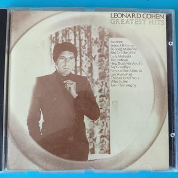 LEONARD COHEN - GREATEST HITS beschikbaar voor biedingen