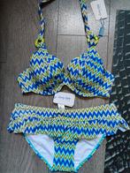 curry kate gevoerde nieuwe ibiza bikini maat 38 cup 75 E, Kleding | Dames, Badmode en Zwemkleding, Verzenden, Nieuw, Blauw, Bikini
