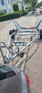 Combitrailer 29er - Gegalvaniseerd - Goede staat, Watersport en Boten, Ophalen, Gebruikt, Open zeilboottrailer, Verstelbare verlichting