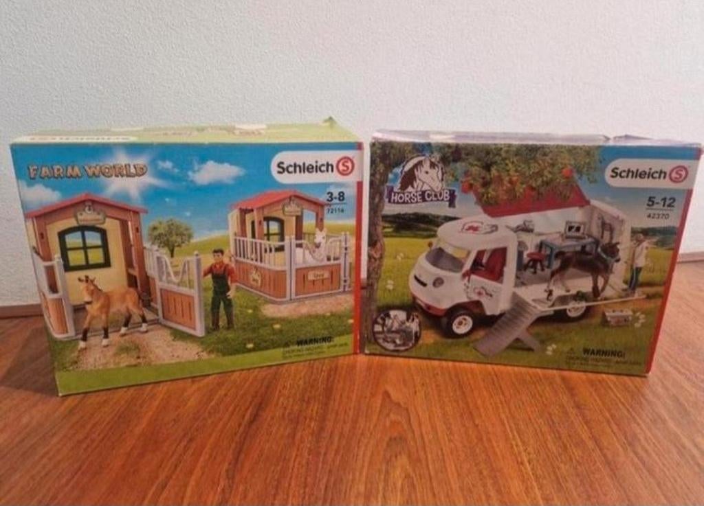 Schleich Farm World en Horse Club twee complete pakketten!, Verzamelen, Speelgoed, Ophalen of Verzenden, Zo goed als nieuw