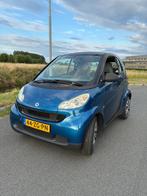 Smart ForTwo 1.0 45KW Coupe MHD AUT 2008 Blauw/Zwart, Auto's, Metallic lak, Blauw, Origineel Nederlands, Bedrijf