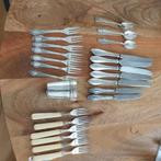 Lotje verzilverd bestek en beker, Antiek en Kunst, Antiek | Bestek, Ophalen of Verzenden