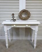 witte landelijke sidetable, Ophalen, 100 tot 150 cm, Onbekend, Wit landelijk