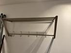 Aluminium wand kapstok, Huis en Inrichting, Woonaccessoires | Kapstokken, Zo goed als nieuw, Minder dan 100 cm, Metaal, Ophalen