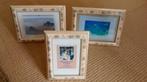 Te koop: 3 fotolijstjes in Art Nouveau stijl, Ophalen, Zo goed als nieuw