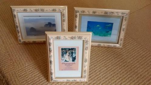 Te koop: 3 fotolijstjes in Art Nouveau stijl, Audio, Tv en Foto, Fotografie | Fotolijsten, Zo goed als nieuw, Ophalen