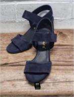 Lemare - Prachtige suedeleren sandalen maat 39 - Nieuw €160, Kleding | Dames, Schoenen, Zwart, Nieuw, X, Sandalen of Muiltjes