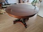 Fraaie klassieke eettafel met bijpassende stoelen, Ophalen, Gebruikt, Klassiek, Rond