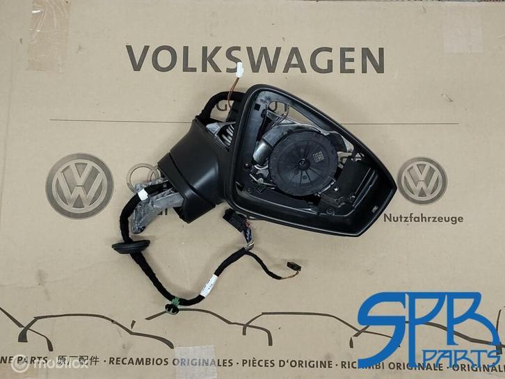 TIGUAN 5NA 5NN Buitenspiegel rechts EL. INKLAPBAAR DODE HOEK, Auto-onderdelen, Spiegels, Volkswagen, Gebruikt, Ophalen of Verzenden