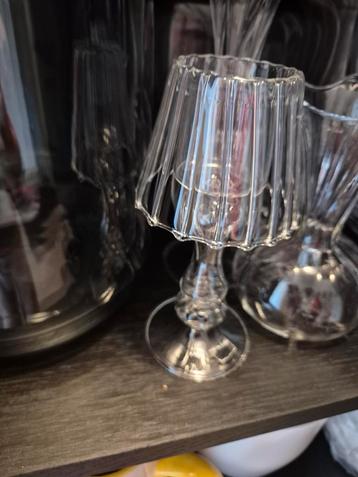 Glazen Waxinehouders beschikbaar voor biedingen