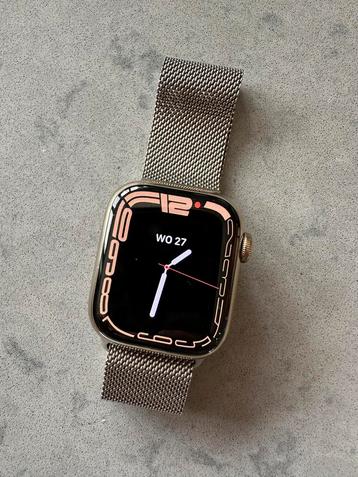 Apple Watch Series 7 - goud - Goede Staat beschikbaar voor biedingen