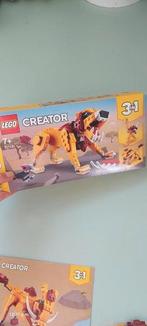 Lego set 31112 3 in 1 leeuw, Kinderen en Baby's, Speelgoed | Duplo en Lego, Ophalen of Verzenden, Zo goed als nieuw, Complete set