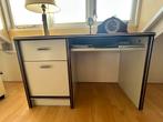Tienerkamer bureau + ladekast + nachtkastje vintage jaren 80, Ophalen, Gebruikt, Eenpersoons, Jaren 80