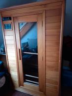 Infrarood sauna 2 persoons, Ophalen, Gebruikt, Complete sauna
