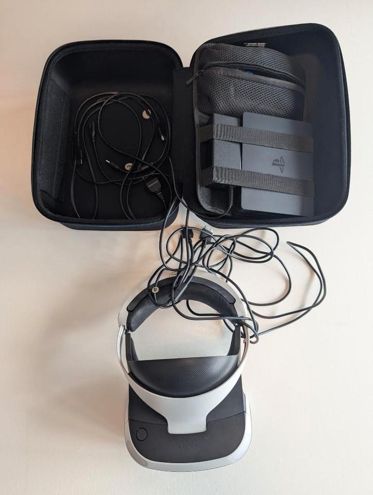 PSVR Complete Megaset, Spelcomputers en Games, Virtual Reality, Gebruikt, Sony PlayStation, VR-bril, Ophalen of Verzenden