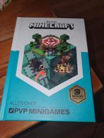 Minecraft alles over pvp minigames, Boeken, Kinderboeken | Jeugd | onder 10 jaar, Ophalen of Verzenden, Zo goed als nieuw