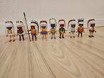 9 Playmobil Indianen Opperhoofden - Goede Staat!, Ophalen of Verzenden, Gebruikt, Los playmobil